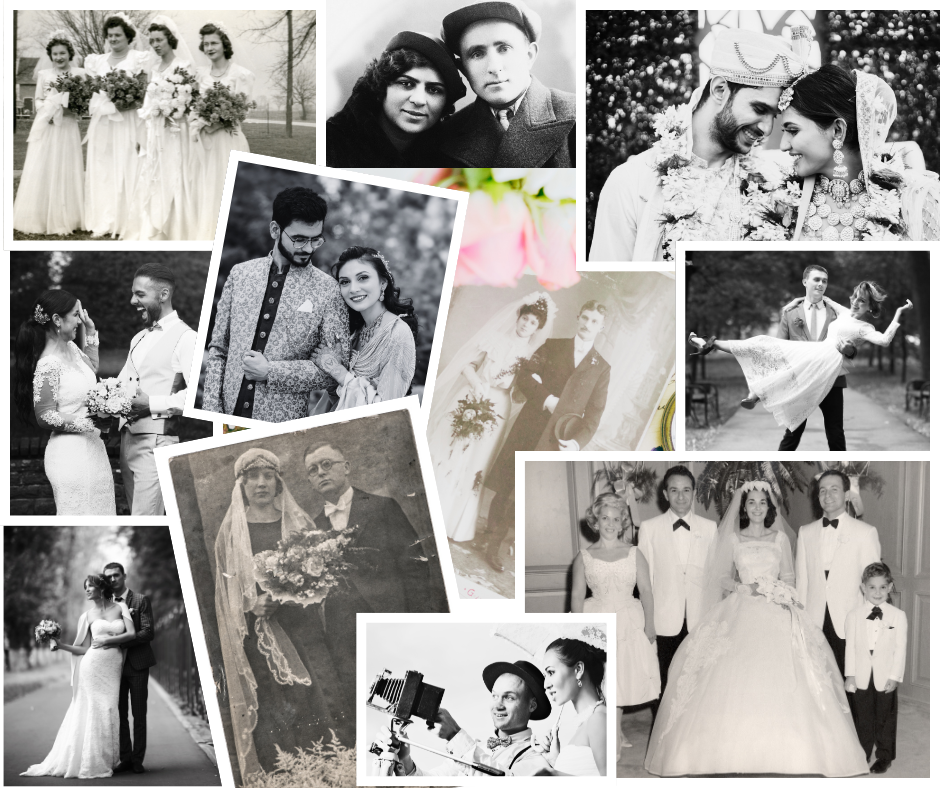 vintage wedding photos