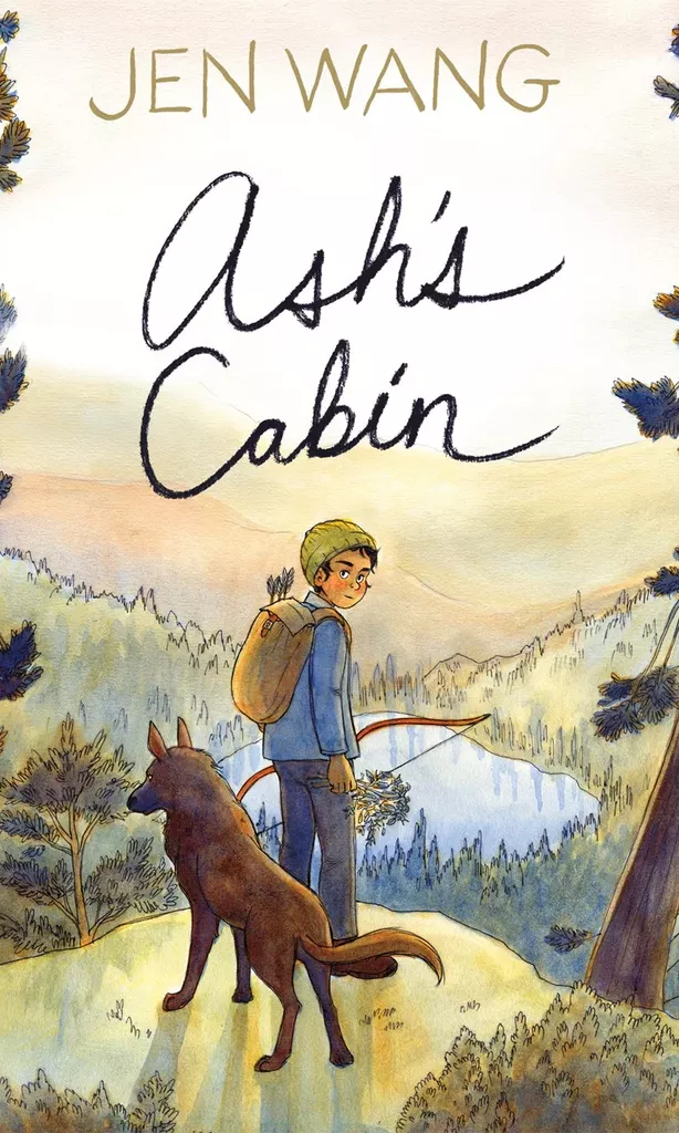 Ash's cabin book cover